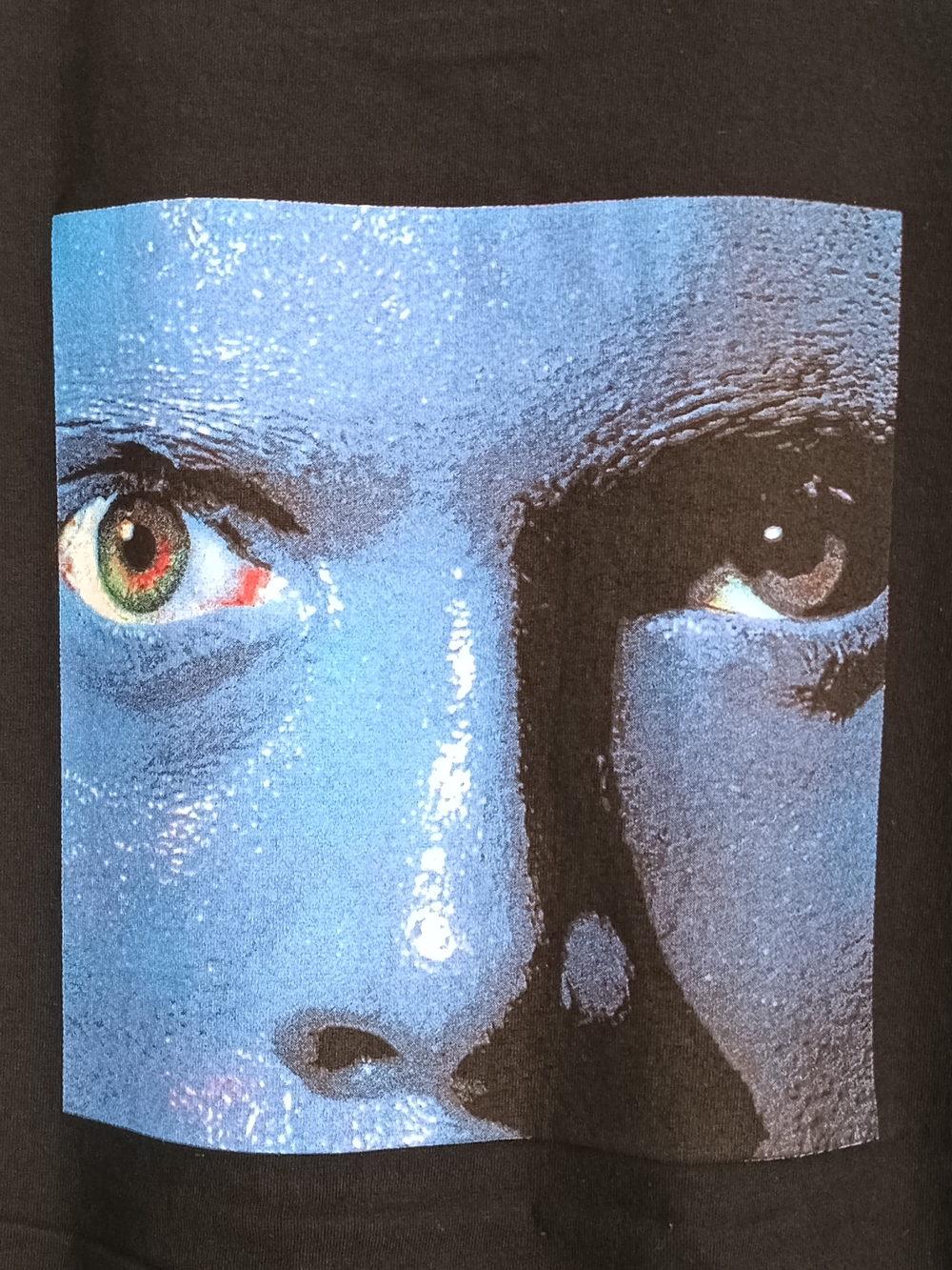 VTG Y2K Blue Man Group Chicago Graphic Tee Black T Shirt Pop Culture Size M